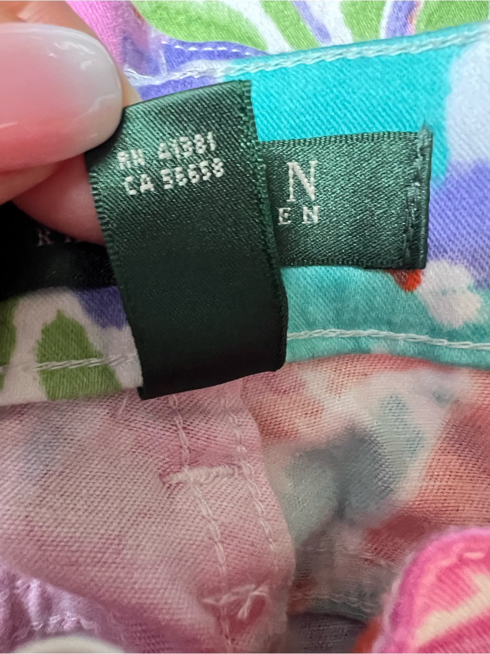 Ralph Lauren Floral Pants - Picture 5 of 7